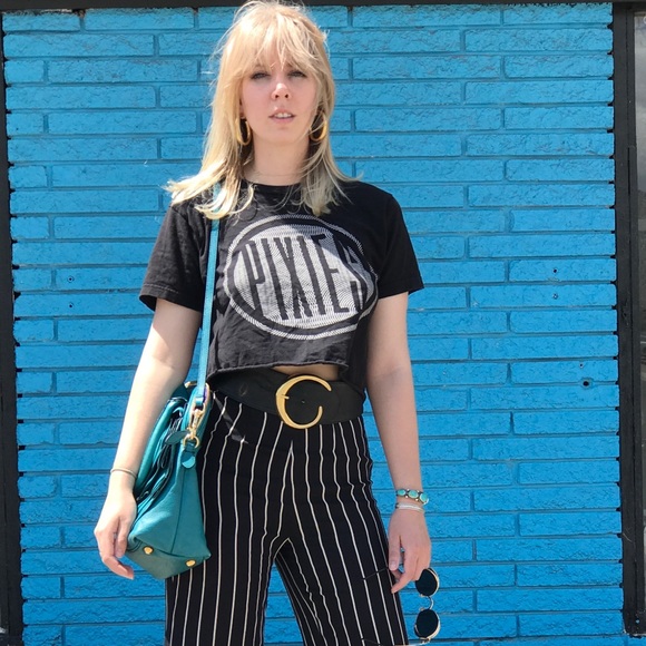 SOLD || VTG Suede Backed Leather Belt - Picture 3 of 6